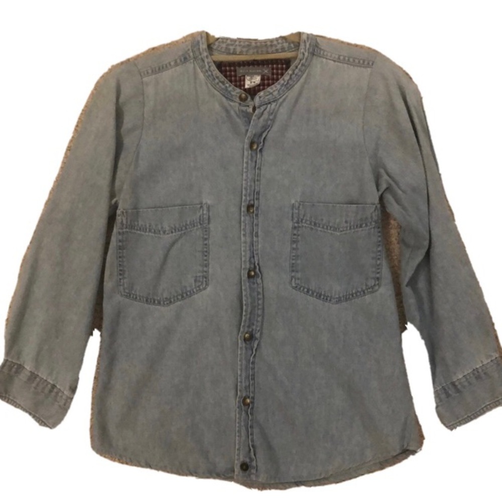 Urban Renewal Lightweight “Denim” Button Down Shirt